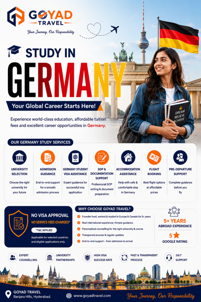 study in Germany from Hyderabad