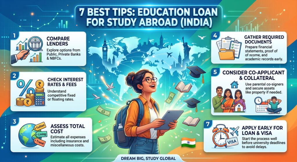 education loan for study abroad