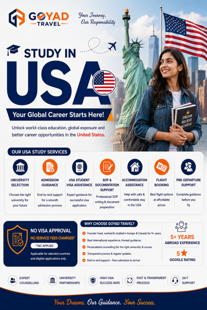 study in USA from Hyderabad
