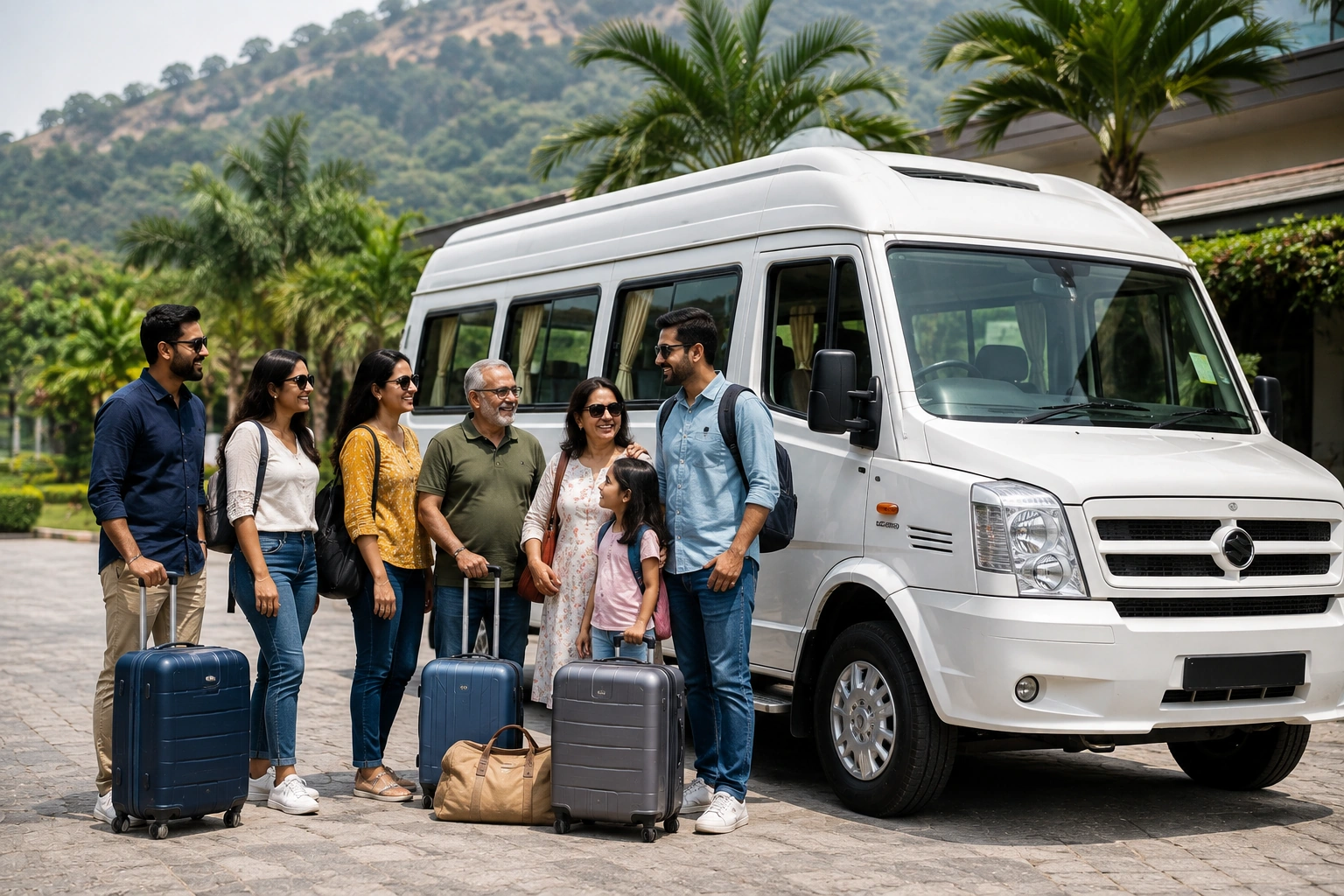 Family and group cab travel from Hyderabad
