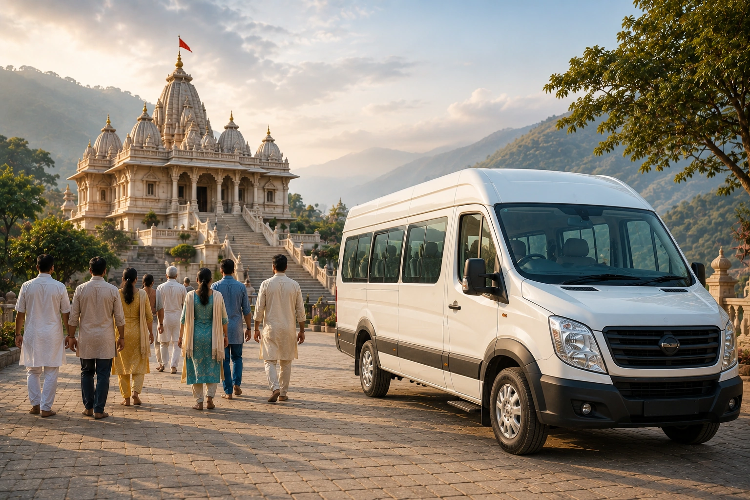 Temple and pilgrimage cab trips from Hyderabad
