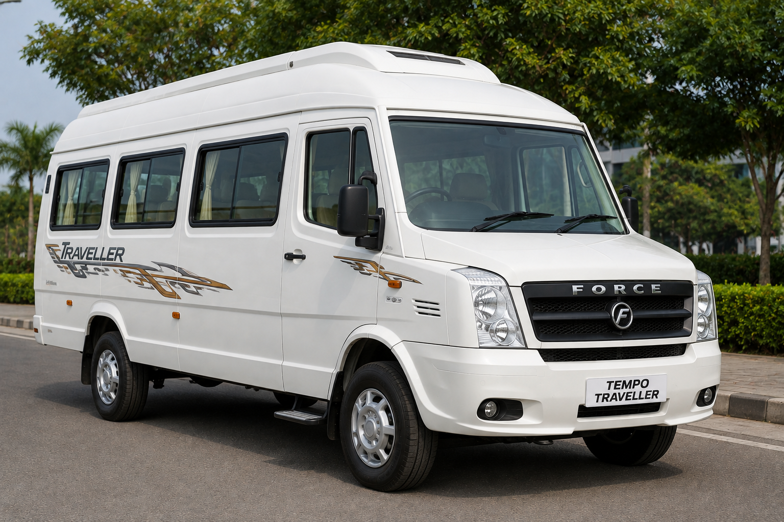 Tempo Traveller group transportation