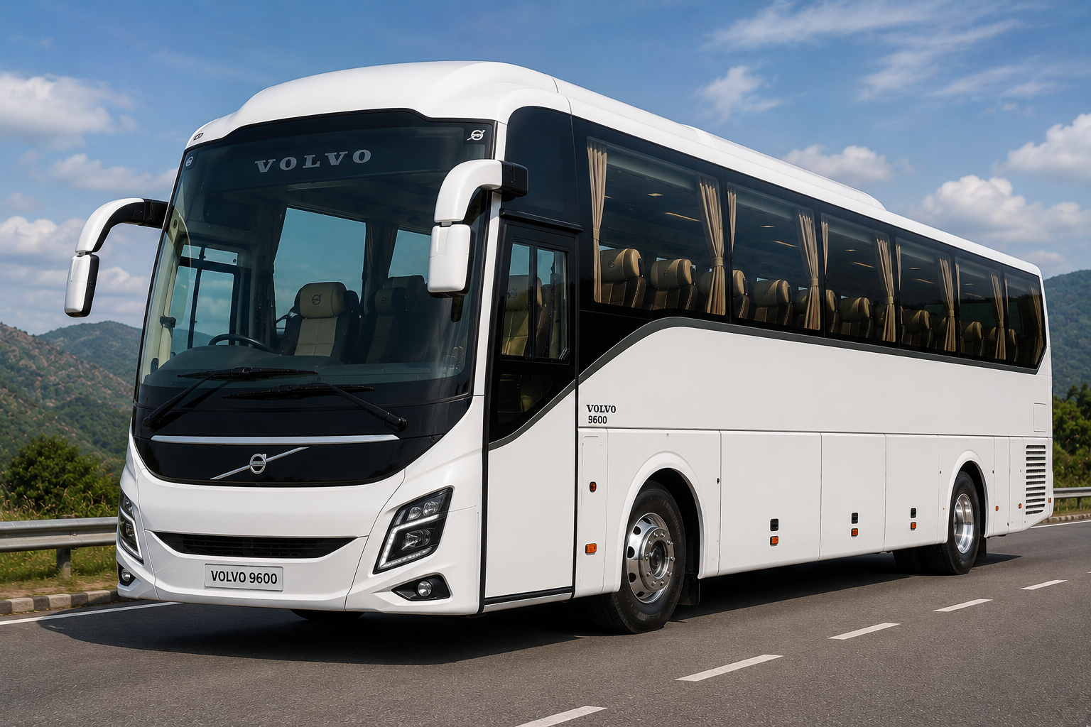 Volvo luxury coach group travel